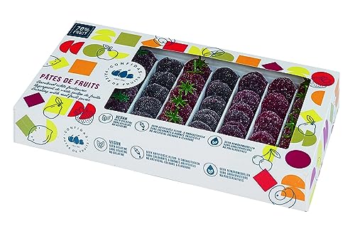 Pastas de frutas de 1 Kg, sabores de frutas rojas (Fresa, Frambuesa, Cereza, Grosella Negra), sin gluten, sin conservantes, sin colorantes y sin sabores artificiales.