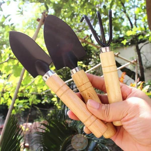 Set de Herramientas de Jardín Mini 3 Piezas miniatura 5