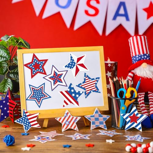 20 imanes decorativos de estrella para refrigerador miniatura 5