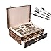 Set di Posate, Set di Posate in Acciaio Inossidabile da 72 Pezzi Set di Posate Moderne con Confezione Regalo Premium Set di Posate Coltello forchetta Cucchiaio per Cucina Ristorante