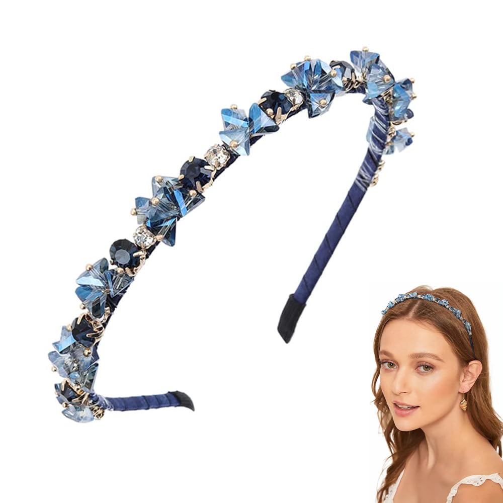 WLLHYF Strass Hoofdband Bling Kristal Haar Hoops Glitter Sparkle Dikke Gewatteerde Haarband Diamant Kralen Hoofdband Mode Valentijnsdag Gift Haaraccessoires voor Vrouwen Meisjes WLLHYF Strass Hoofdband Bling Kristal Haar Hoops Glitter Sparkle Dikke Gewatteerde Haarband Diamant Kralen Hoofdband Mode Valentijnsdag Gift Haaraccessoires voor Vrouwen Meisjes