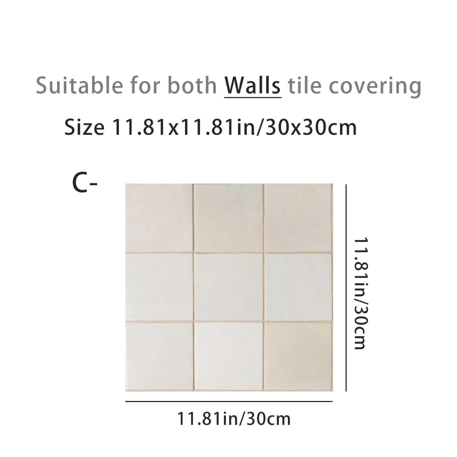 Piastrelle Adesive Cucina Modello Beige Rosa Pavimento pvc Adesivo Mobili Decorazioni Piastrelle Adesive Bagno Impermeabile Resistenza all'olio Mattonelle Adesive