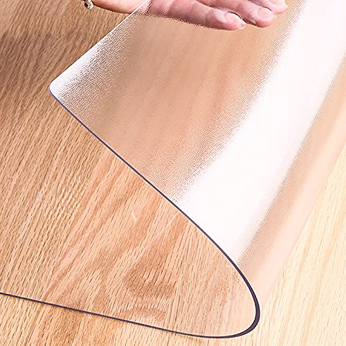 Nappe Transparente Anti-Chaleur et Tapis de Table Mate Antidérapante - 2