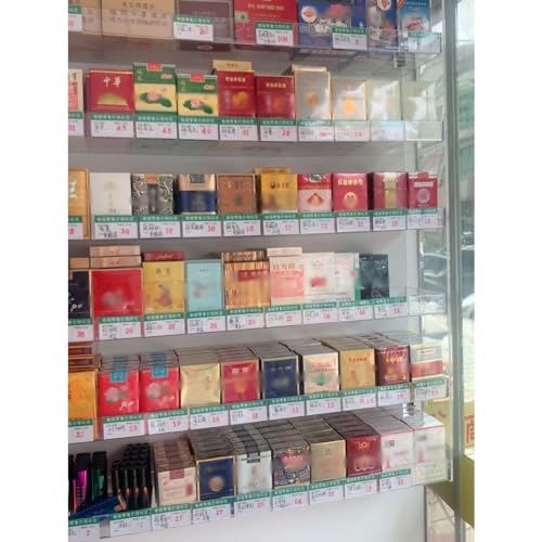 Estantes de pared y mostrador para tiendas de conveniencia en acrílico