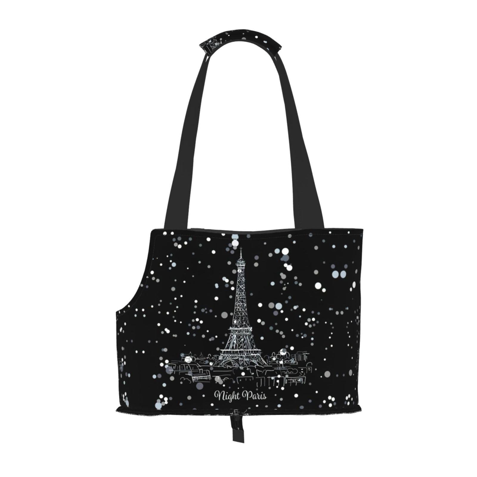 Sac de transport pour chat design Tour Eiffel original