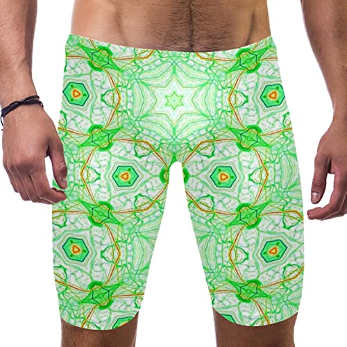Short de bain pour homme vert multicolore XXL maillot de plage