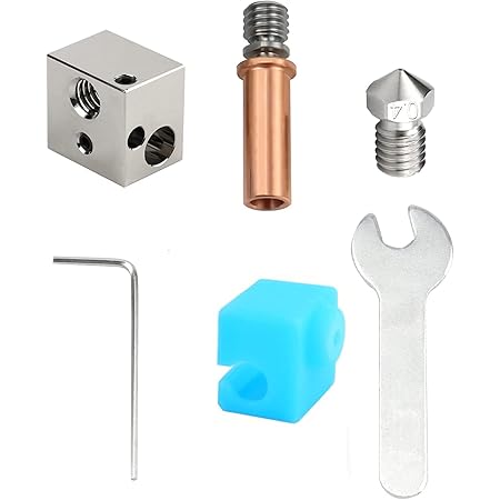 Amazon.com: DODOBEI High Temperature All Metal Bimetal Heatbreak Plated ...