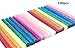 Barras de Pegamento Termofusible,Barras de Silicona Caliente 100 piezas 7 * 100mm...