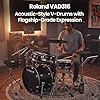 Roland VAD316 V-Drums Acoustic Design Electronic Drum Kit Bundle with Audio Cable, Drumsticks, Drumstick Bag, and Austin Bazaar Polishing Cloth