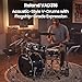 Roland VAD316 V-Drums Acoustic Design Electronic Drum Kit Bundle with Audio Cable, Drumsticks, Drumstick Bag, and Austin Bazaar Polishing Cloth