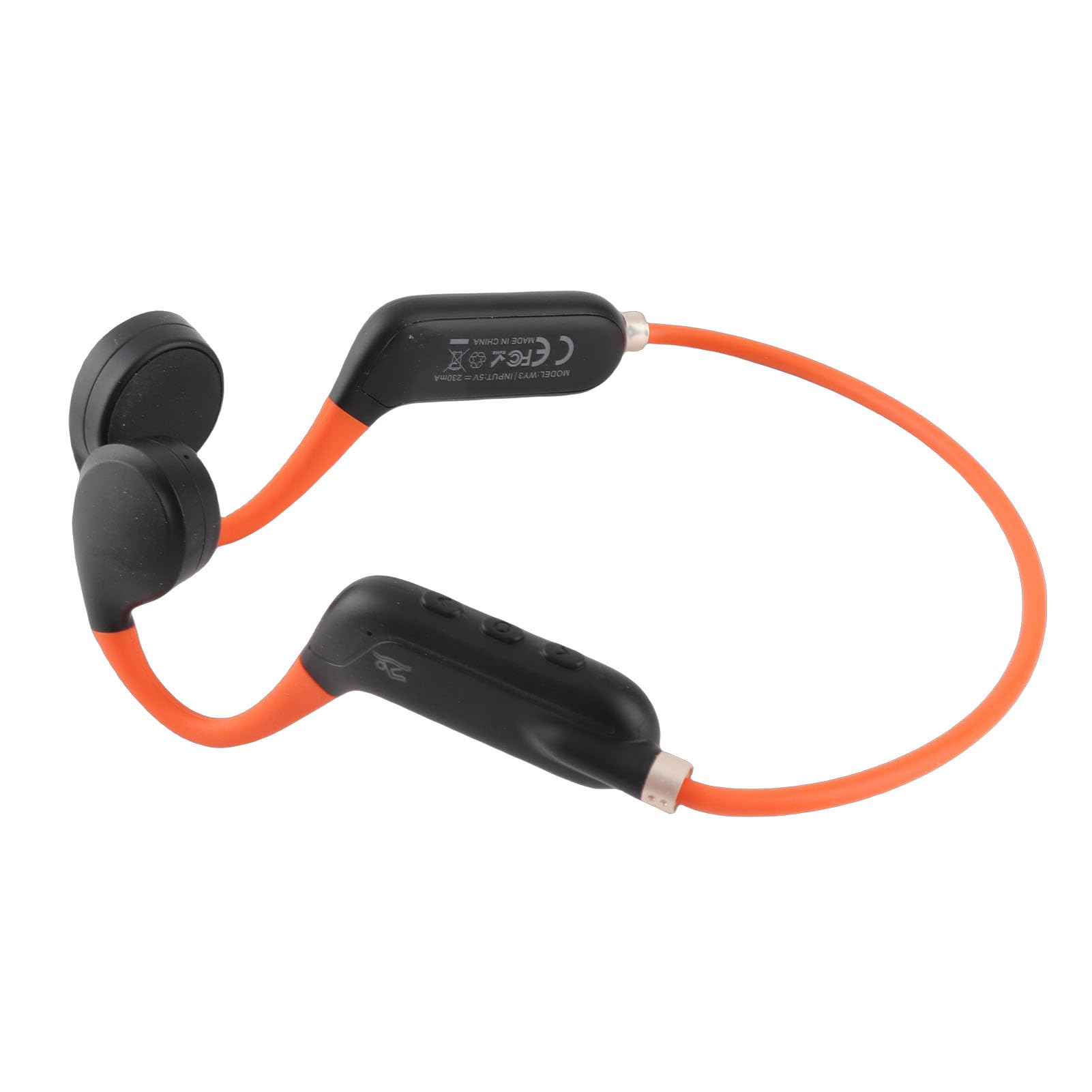 Dpofirs Cuffie Wireless a Conduzione Ossea con Riduzione del Rumore e Amplificazione del Suono del Microfono Design Leggero per gli Spostamenti Quotidiani Modalità di Ascolto Personalizzabili
