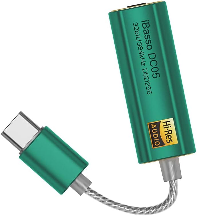 iBasso DC05 Portable USB Dongle DAC, Green
