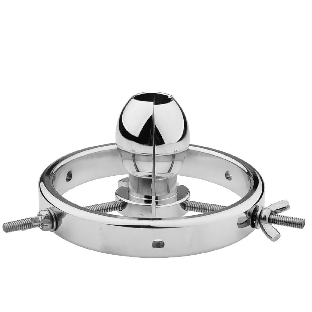 Anal Dilatateur Vaginal Anal Stretcher Creux Écarteur Anal Plug Anal Spéculum Réglable Sex Toy Fesses Métal Anal Expander SM Sex Toys pour Hommes Femmes (Haut + Court)