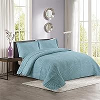 Odot Copriletto Trapuntato Matrimoniale 230x250 Cm – Microfibra Morbida – Con 2 Federe – Bianco – Primavera/Estate - 3