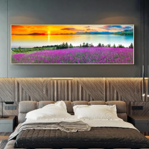 Affiches paysage coucher de soleil pour créer une ambiance zen dans le salon