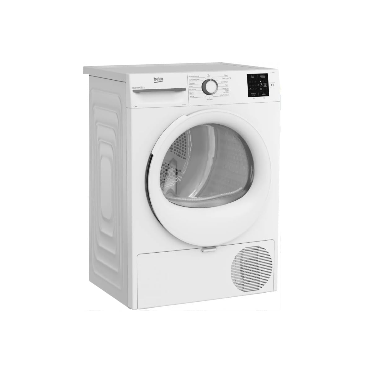 Sèche-linge Pompe À Chaleur À Condensation 60cm 9kg Blanc - D0H1930