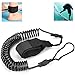 Leash de surf, sécurité pour les pieds, sangle de pagaie, corde de traction pour planche de surf - Stand Up Paddle Board Planche de Surfboard Fort Flexible Confortable Corde à pied