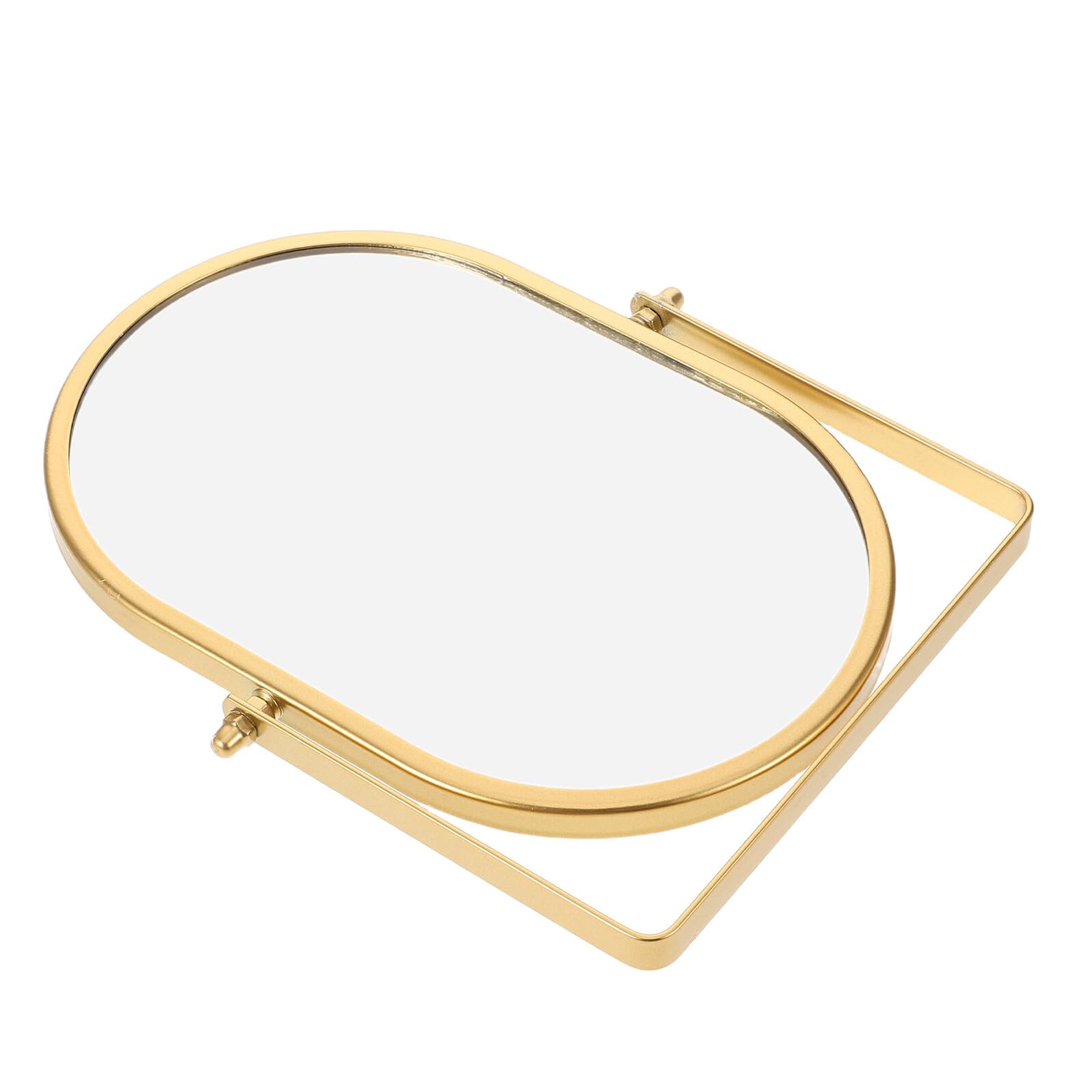 Miroir de maquillage pivotant pour éviter les mauvaises lumières en voyage