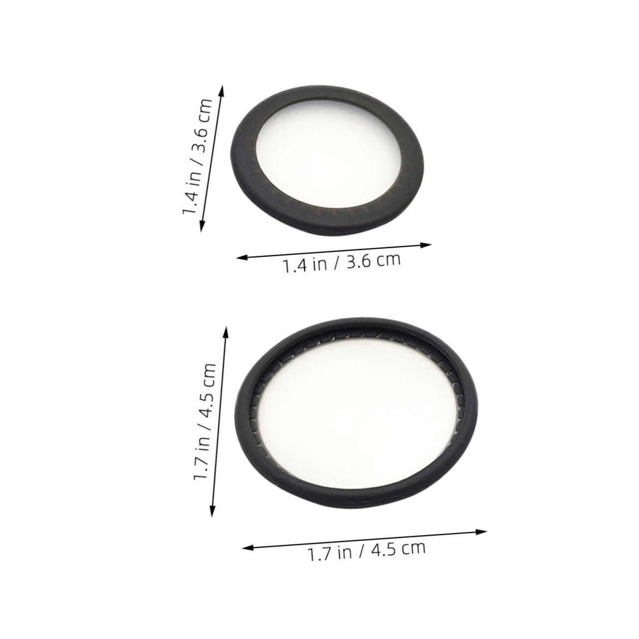 2sets Diaphragm Covers Durable Replacement Membranes for Adult Pediatric Use Easy to Clean Accessories for Accurate Sound Transmission