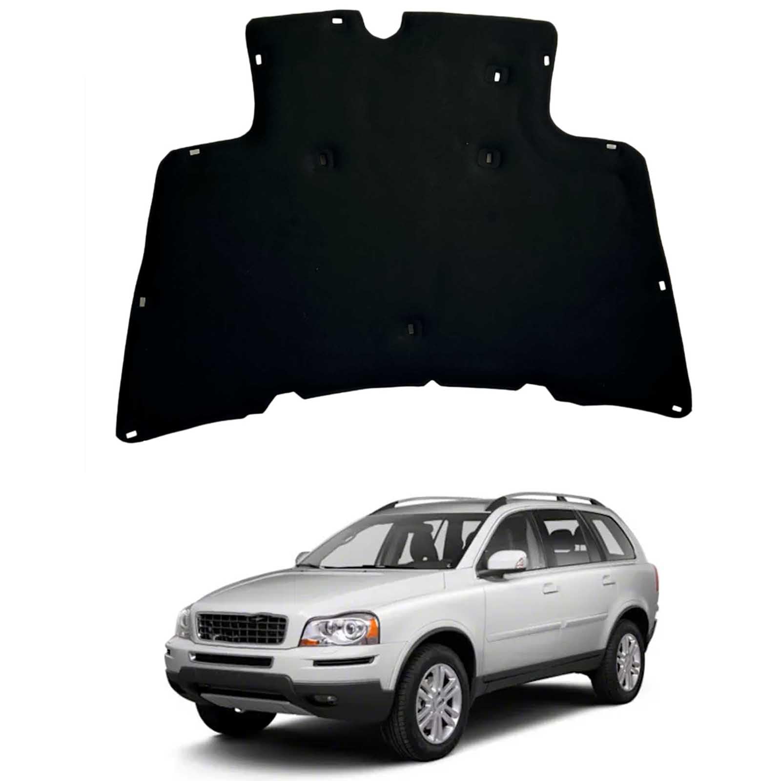 Tapis insonorisant capot Volvo XC90 réduit le bruit moteur et protège la peinture