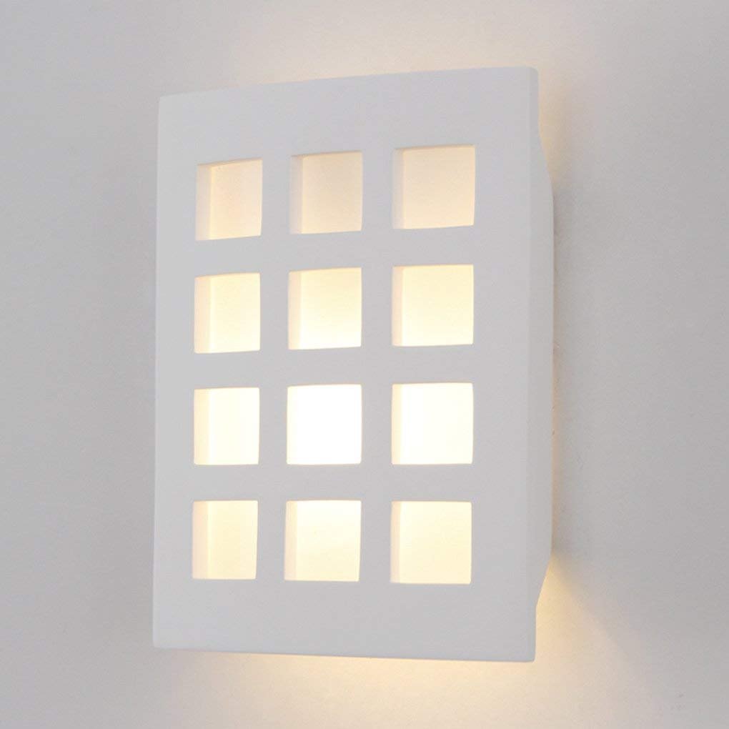 Lámpara de pared rectangular para estudio que elimina reflejos y mejora la concentración 6