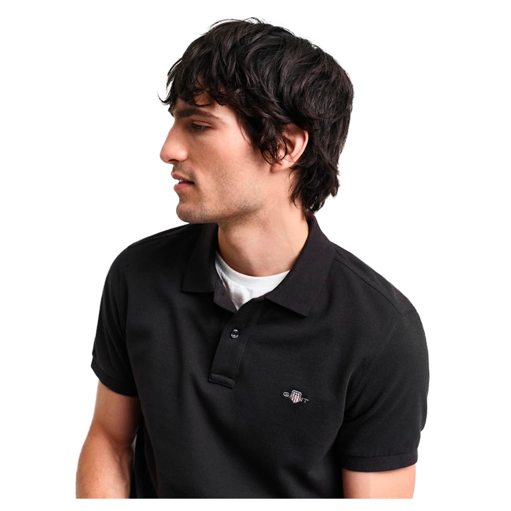 Gant Herren Slim Shield Ss Pique Polo Poloshirt SCHMALE Passform (1er Pack)