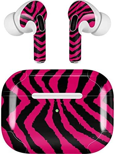 Skinit Decal Audio Skin Compatible with Apple AirPods Pro - Officially Licensed Skinit Originally Designed Retro Zebra Design