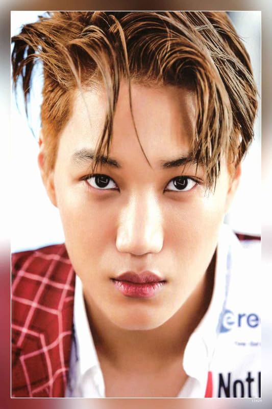 POSTERDADDY Exo K-Pop Boy Band Kai Baekhyun South Korean Group Poster Reprint Matte Finish Paper Unframed 12 x18 Inch (Multicolor) - 13429