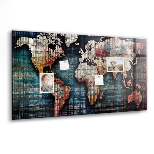Tableau magnétique en verre pour planification quotidienne et To-Do lists à la maison