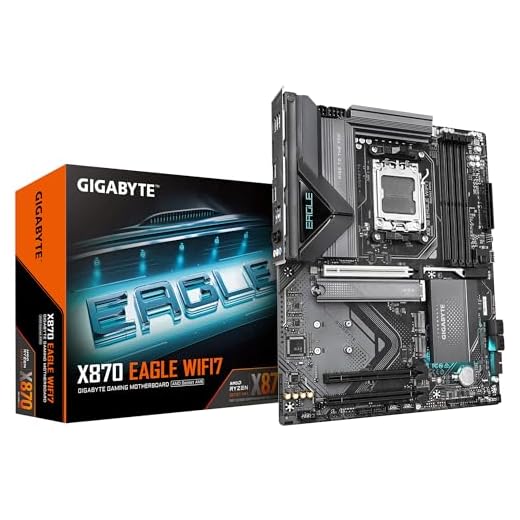 GIGABYTE X870 EAGLE WIFI7 Scheda Madre - Supporta CPU AMD Ryzen 9000, VRM a 14+2+2 fasi, fino a 8000MHz DDR5 (OC), 1xPCIe 5.0, Wi-Fi 7, LAN 2.5GbE, USB 4