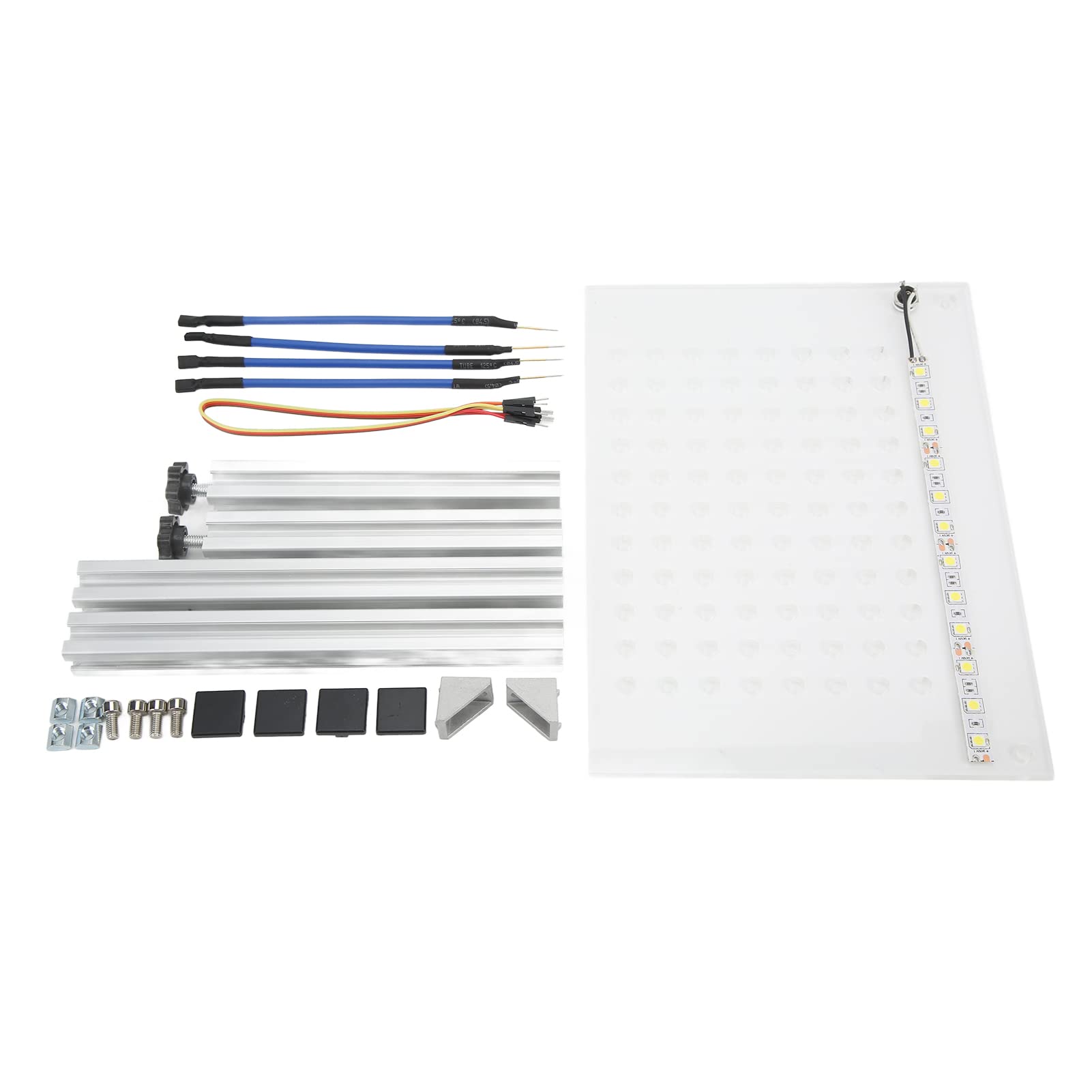 Cadre BDM Professionnel en Alliage D'aluminium Cadre BDM LED pour Outils de Réglage de Puce ECU avec 4 Broches de Sonde pour Brosse de Véhicule écriture ECU