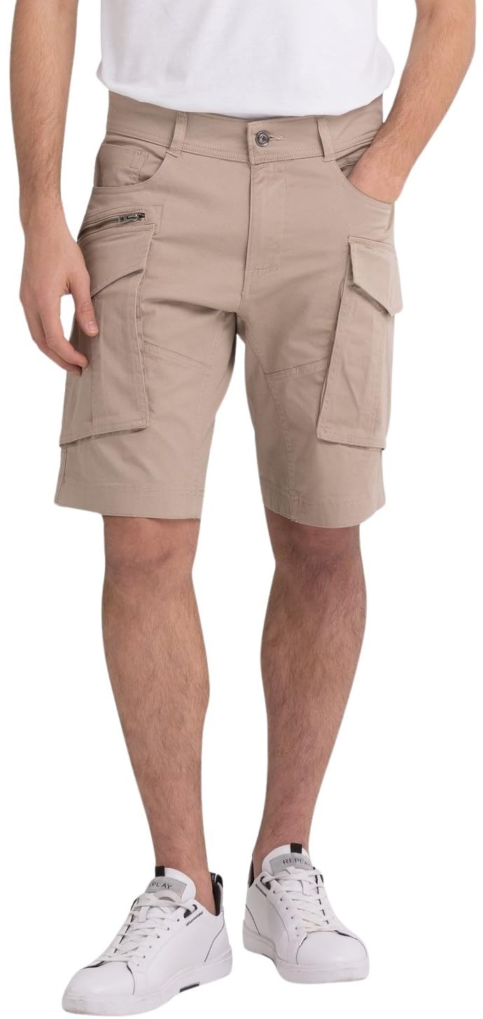 REPLAY Pantalones Cortos Joe - Pantalones Cortos Hombre