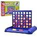 4 Gewinnt Strategiespiel Brettspiele Kinder Pädagogisches Spielzeug Rasterwand Vier in einer Reihe Klassisches Grid Board Geeignet für Kinder ab 5 Jahre
