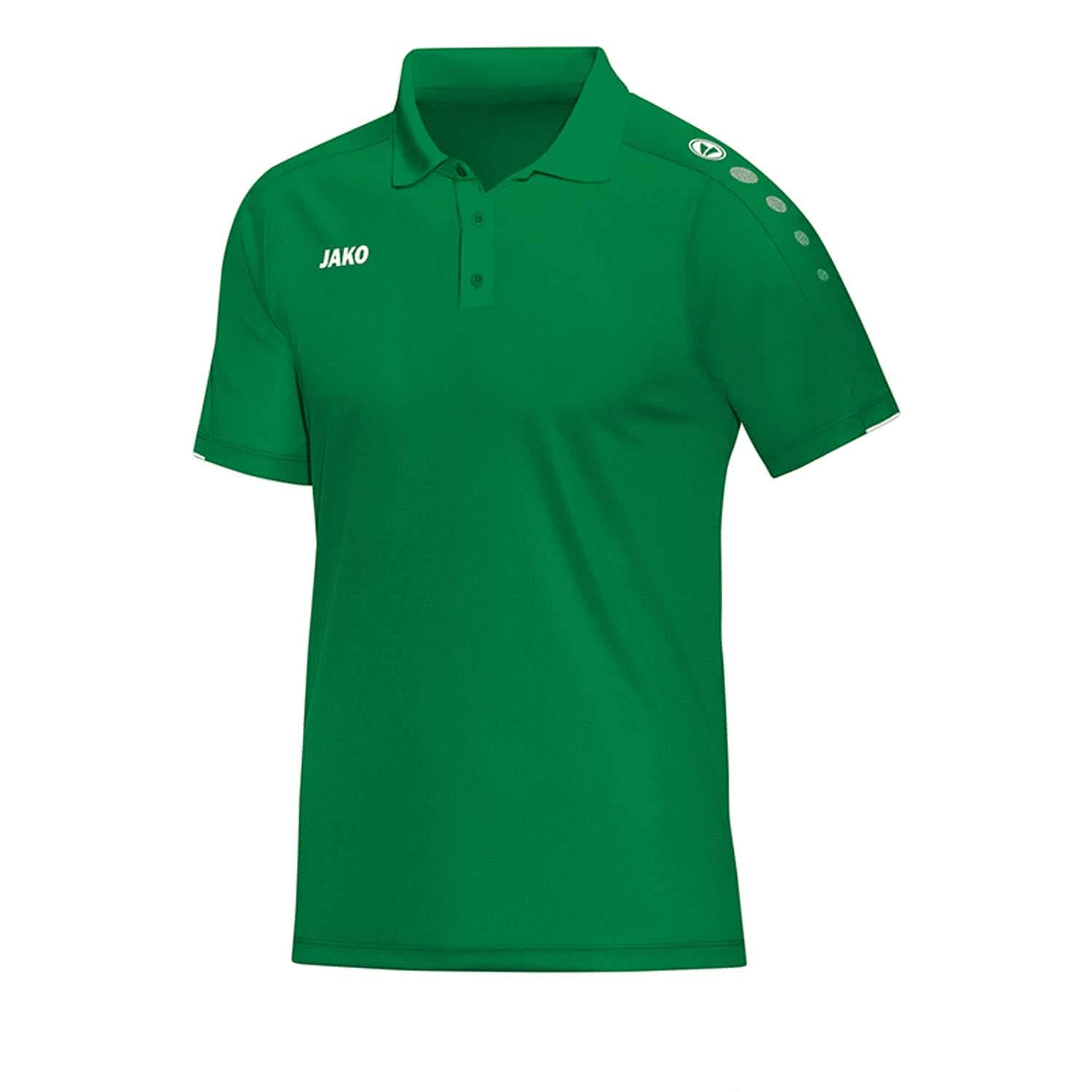 JAKO Men's Classico Polo, sportgrün, M