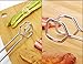 Hiash 10-Inch Heavy Duty Stainless Steel Kitchen Tongs - Non-Slip Comfortable Red Grip, Scissor Design, Heat Resistant for BBQ and Cooking