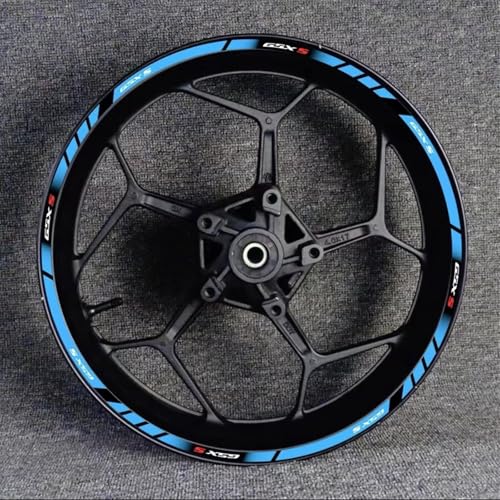 Autocollant Réfléchissant Suzuki GSXS1000 Hub de Roue Moto
