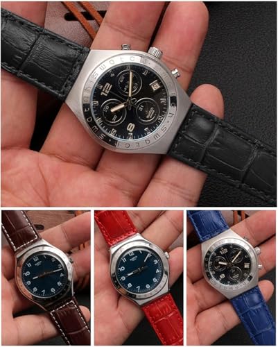 Bracelet de montre en cuir véritable résistant pour changer de style