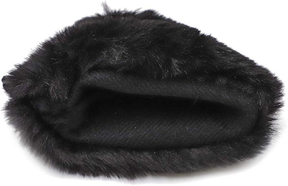 BAOBAO Cat Fox Long Fur Ears Hair Clip Headwear Cosplay Halloween Costume(Black) : Clothing, Shoes & Jewelry