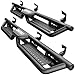 Running Boards Compatible with Chevy Silverado GMC Sierra Double Extended Cab 2019-2025 1500, 2020-2025 2500HD 3500HD, Two-Stair Side Steps Rails Drop Nerf Bars (Excl. 2019 LD/Limited)