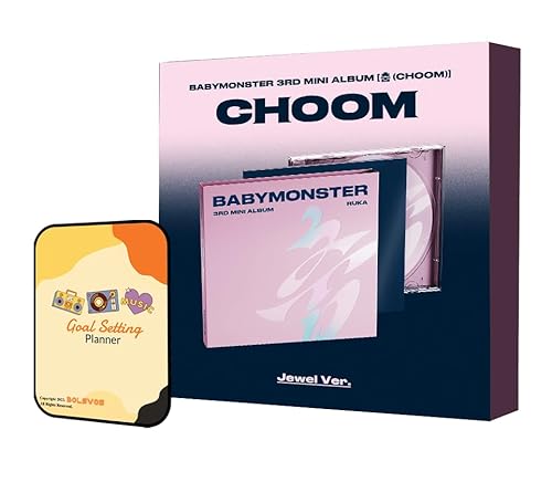 BABYMONSTER CHOOM Album [Jewel ver. (Random ver.)]+Pre Order Benefits+BolsVos Exclusive Idol-Inspired Digital Merches