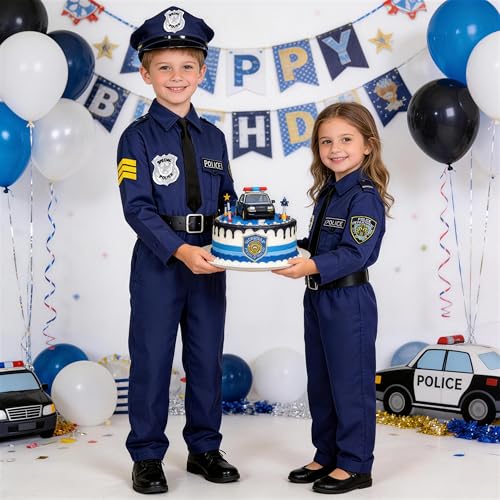 Disfraz Policía para Niños KAKALVER miniatura 6