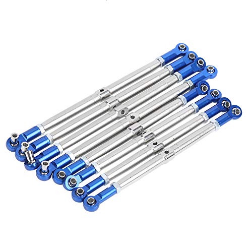 Metal Adjustable Tie Link Rod 5319X 5338R Upgrade Parts Accessory with Blue Silver Color for RC Car Accessory