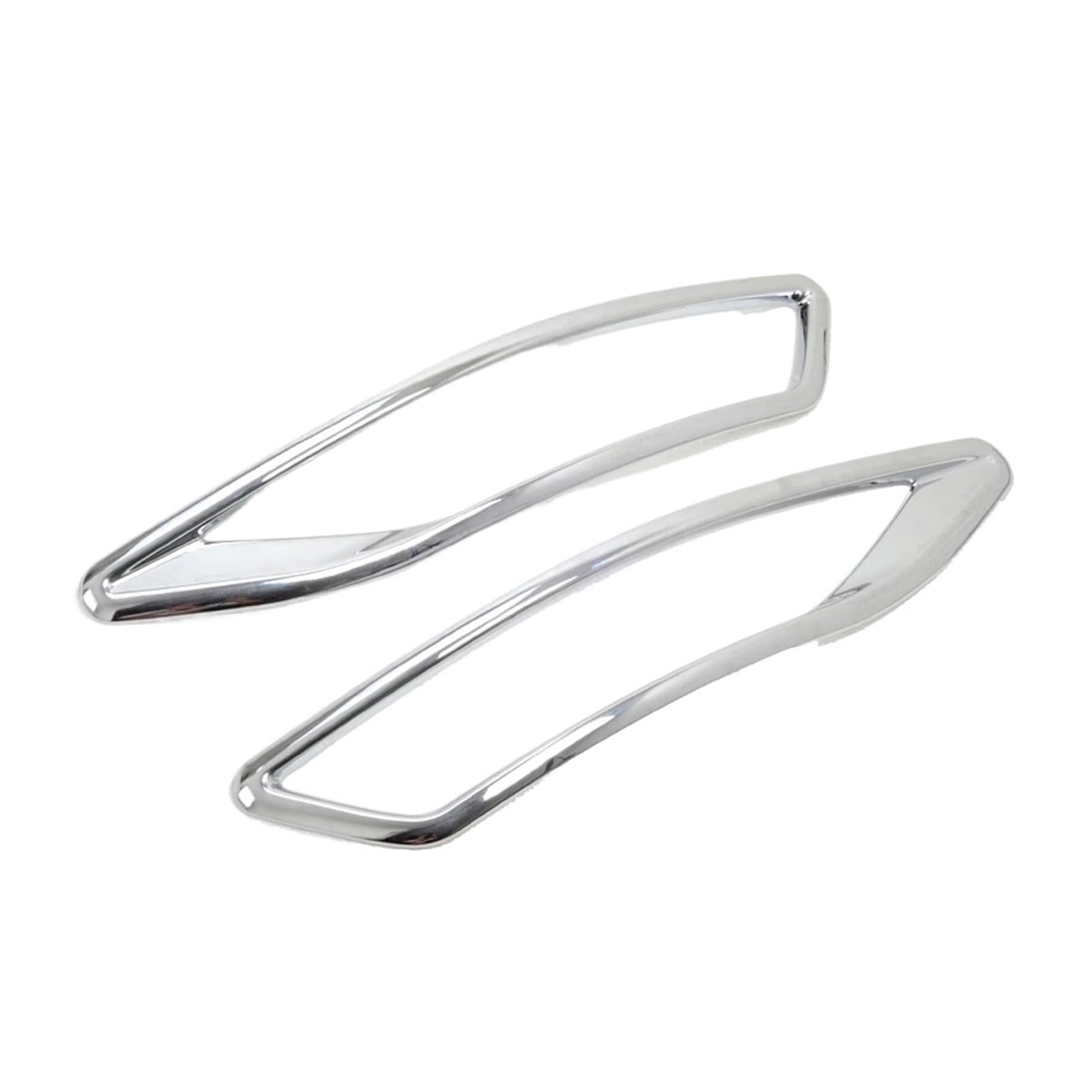 Car Rear Bumper Fog Light Lamp Cover Trim, Fit For Volkswagen, Fit For Touran, 2016-2024 Chrome Foglight Bezel Trims Accessories Osłona tylnego światła