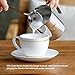 JoyFork Manual Milk Frother, Stainless Steel Hand Pump Milk Foamer, Handheld Milk Frothing Pitchers,Manual Operated Milk Foam Maker for Cappuccions and Coffee Latte