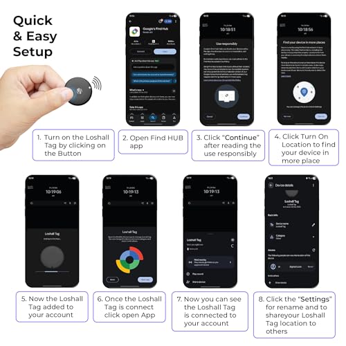 Image of Zebronics Smart Finder Tag (Android Only), Google Find Hub Compatible, Ring to Find, Lost Mode & Real Time Item Tracking, Quick Setup, 1 Year Battery Backup, Lanyard Included (Loshall Tag, Black)