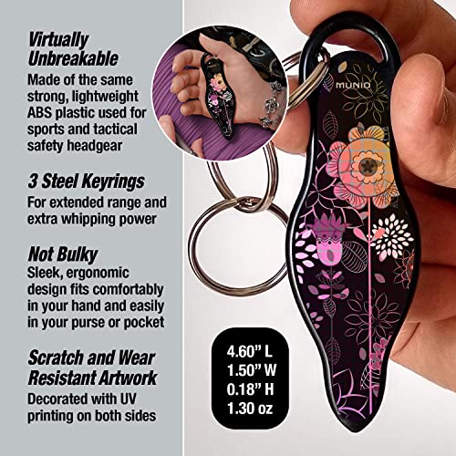 Munio Self Protection Keychain Kubaton, Legal, Can Take On An Airplane, Us Made #TOP2
