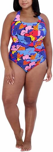 Miniatura 3 de Nautica Women's Cross Back One Piece Swimsuit