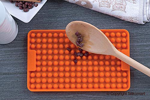 silikomart 23.028.72.0062 Small Rectangular Silicone orange 0.7 x 19 x 9.5 cm, Blue - Image 2
