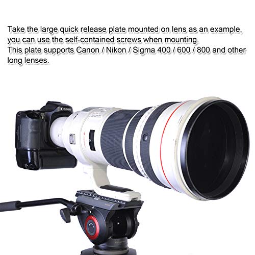 Plaque de dégagement rapide iShoot compatible Manfrotto 500 DV8 - 7