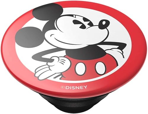 Miniatura 4 de PopSockets - Agarre para teléfono con soporte expandible, agarre adhesivo, Disney - Mickey